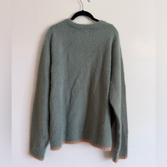 Asos Design Knitted Fluffy Crew Neck Sweater - Men’s Size 2XL - Picture 8 of 13